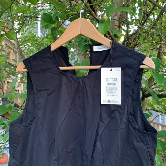 In Wear Black Cotton Maxi Dress - Picture 7 of 11